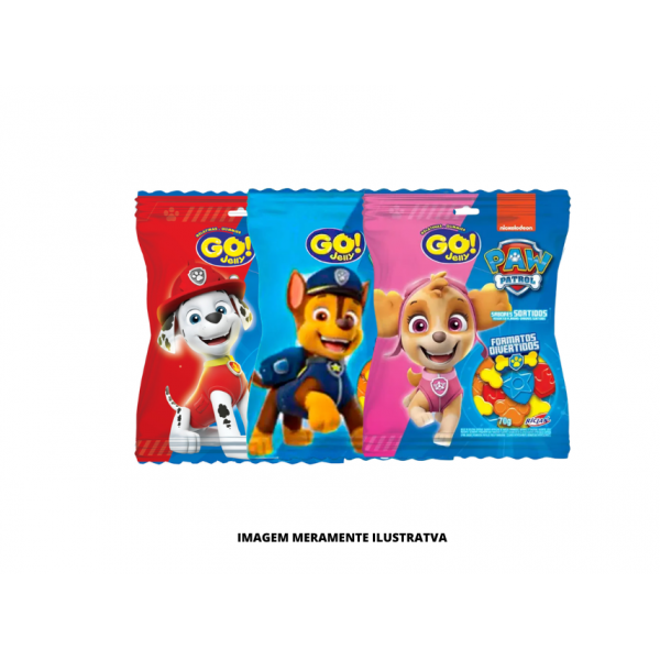 BALA - RICLAN - 70g GEL GO JELLY PATRULHA CANINA SORT